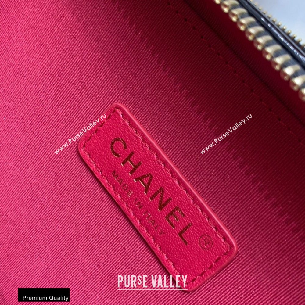 Chanel Get Round Vanity Case Bag AS2179 Black 2020 (jiyuan-20112636)