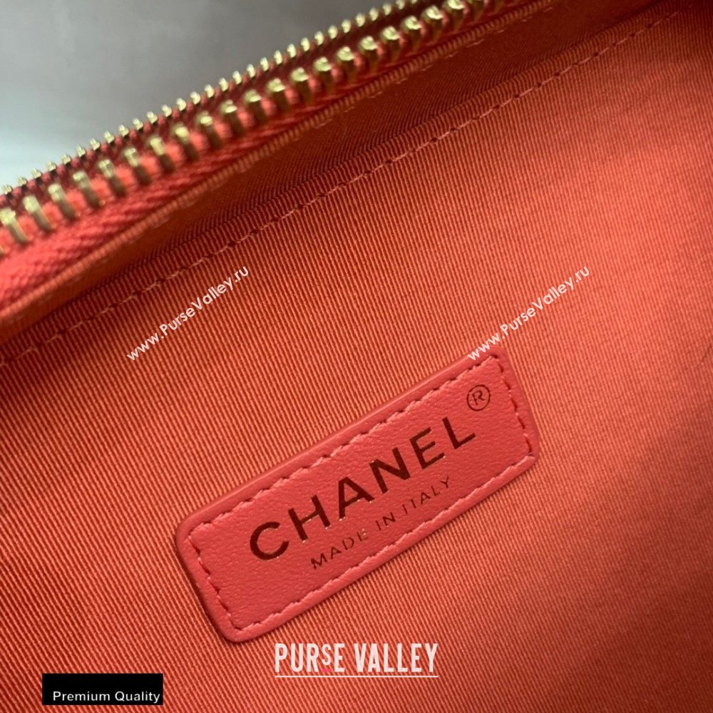 Chanel Get Round Vanity Case Bag AS2179 Red 2020 (jiyuan-20112637)