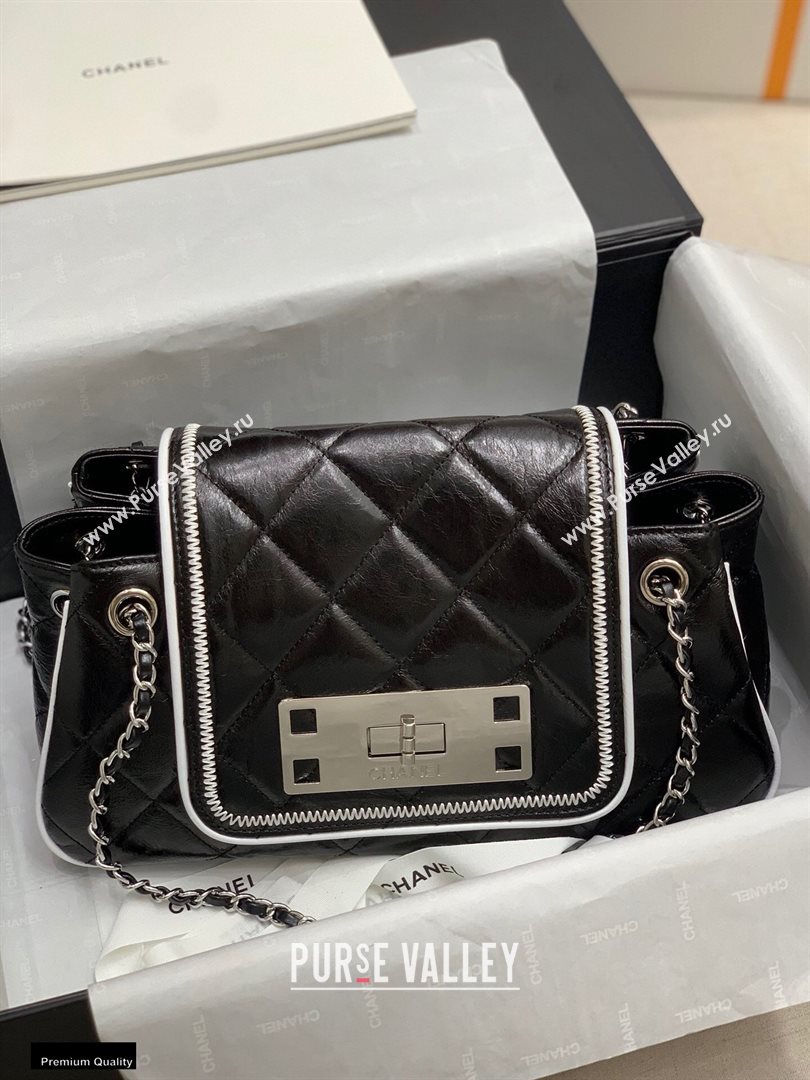 Chanel Quilted Boston Shoulder Bag Black 2020 (jiyuan-20112643)