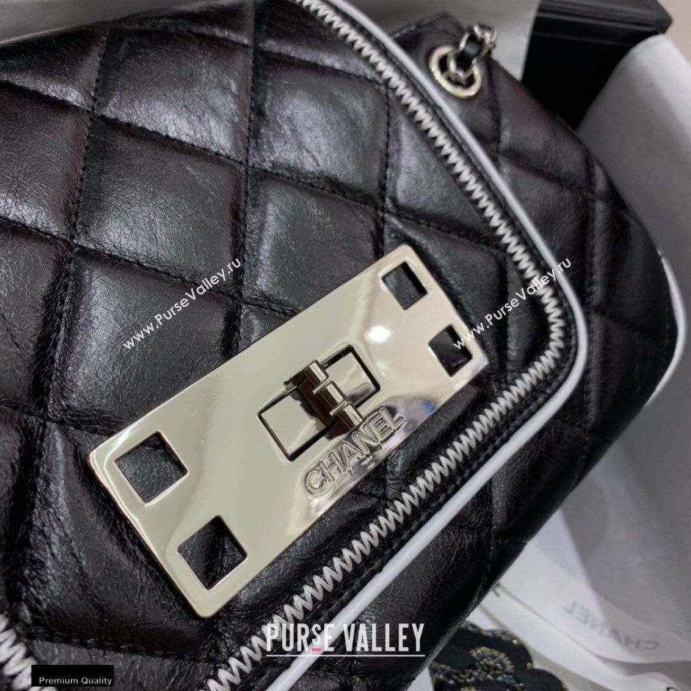 Chanel Quilted Boston Shoulder Bag Black 2020 (jiyuan-20112643)