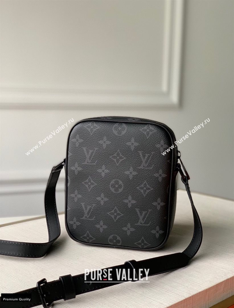 Louis Vuitton Christopher Wearable Wallet Monogram Eclipse Canvas 2020 (kiki-20120128)