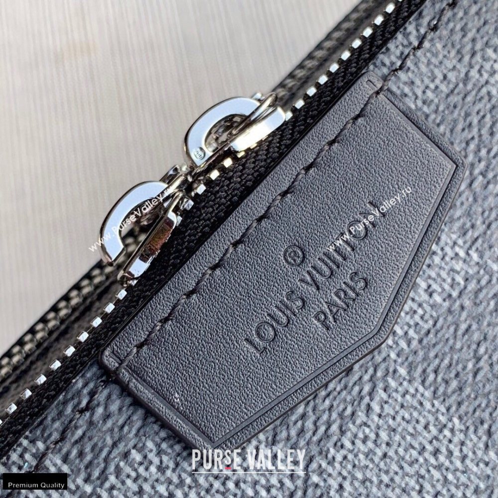 Louis Vuitton Alpha Wearable Wallet N60418 Damier Graphite Canvas 2020 (kiki-20120132)