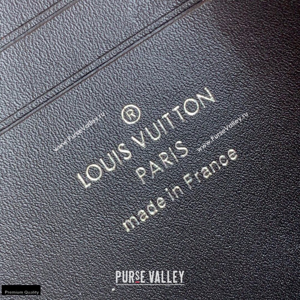 Louis Vuitton Alpha Wearable Wallet N60418 Damier Graphite Canvas 2020 (kiki-20120132)