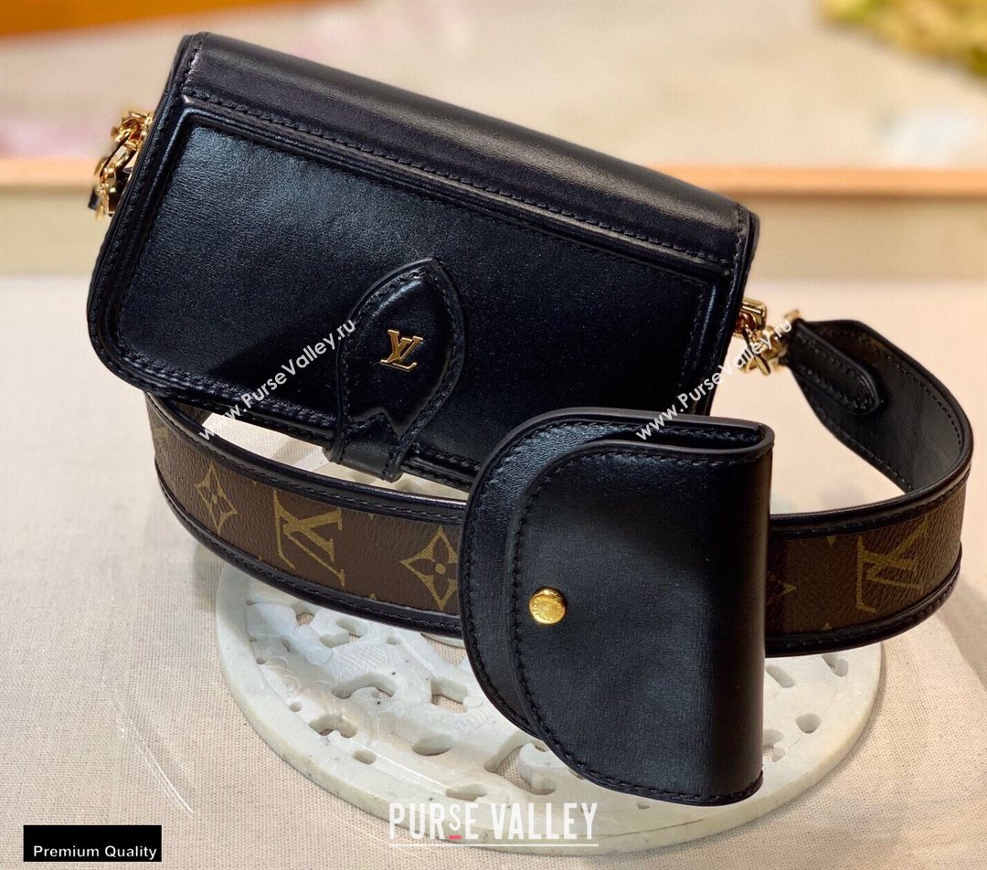 Louis Vuitton Officier Pouch Bag M69841 Black 2020 (kiki-20120115)