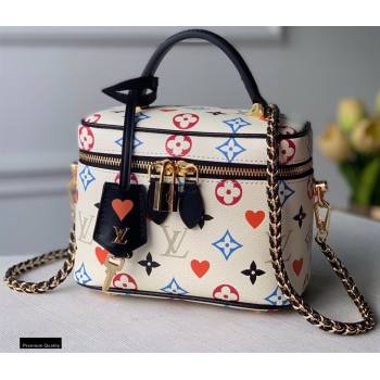 Louis Vuitton Game On Vanity PM Bag M57458 White 2021 (kiki-20120101)