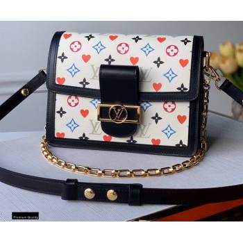 Louis Vuitton Game On Dauphine MM Bag M57463 White 2021 (kiki-20120106)