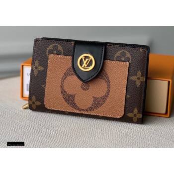 Louis Vuitton Juliette Wallet M69432 Monogram Reverse Canvas 2020 (kiki-20120146)