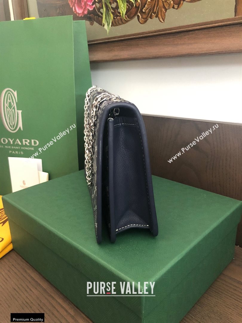 Goyard Alexandre III Bag Dark Blue (laimeng-20120402)