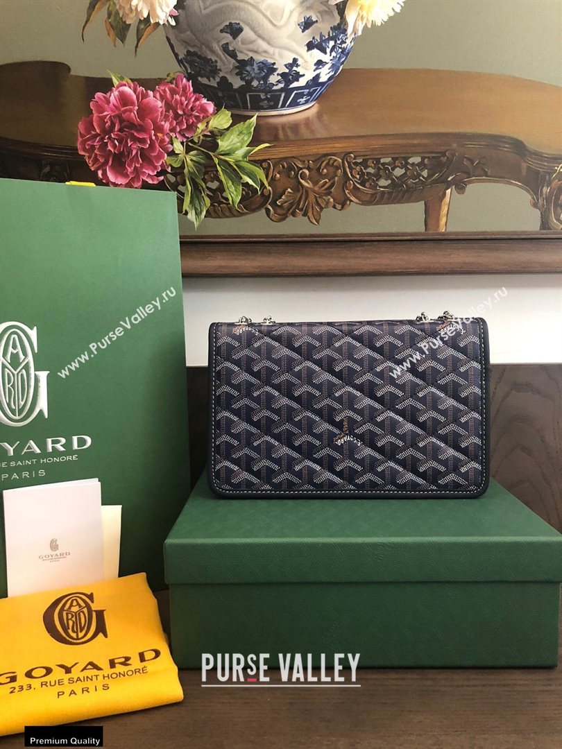 Goyard Alexandre III Bag Dark Blue (laimeng-20120402)