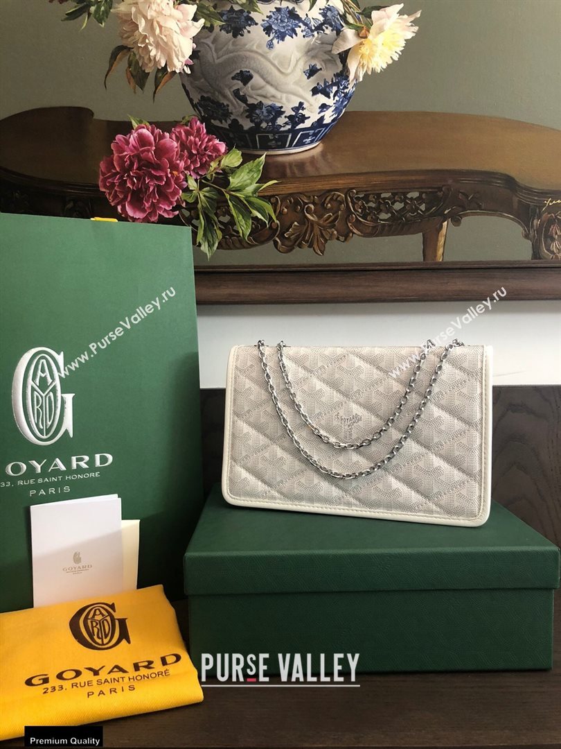 Goyard Alexandre III Bag White (laimeng-20120411)