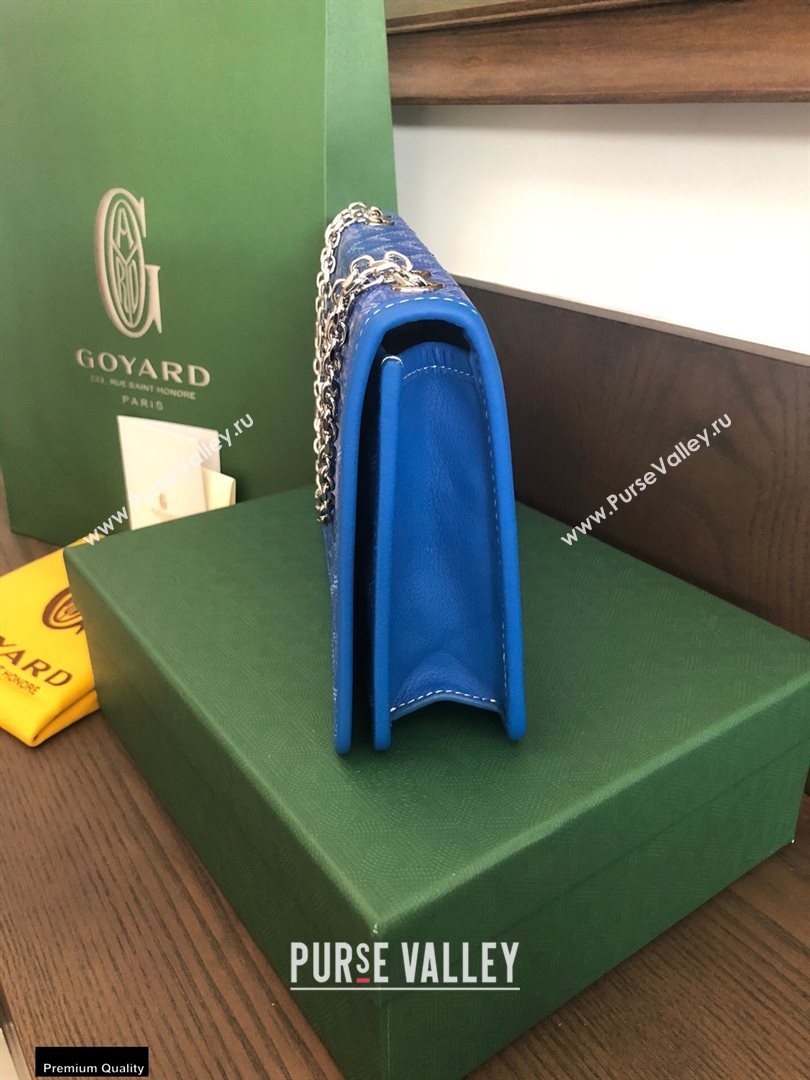 Goyard Alexandre III Bag Blue (laimeng-20120403)