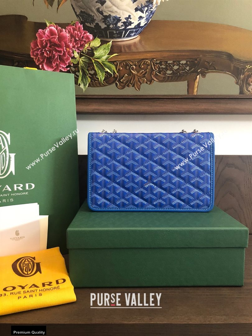 Goyard Alexandre III Bag Blue (laimeng-20120403)