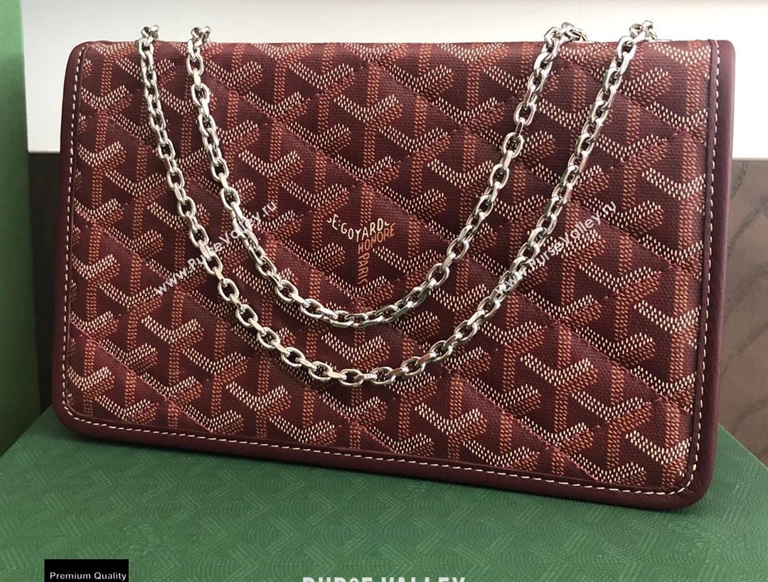 Goyard Alexandre III Bag Burgundy (laimeng-20120405)