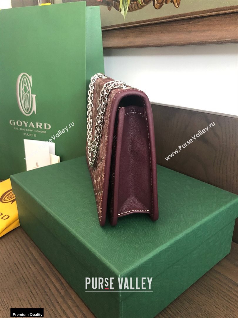 Goyard Alexandre III Bag Burgundy (laimeng-20120405)