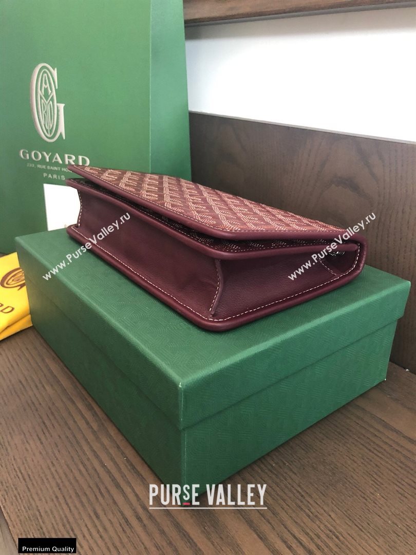 Goyard Alexandre III Bag Burgundy (laimeng-20120405)