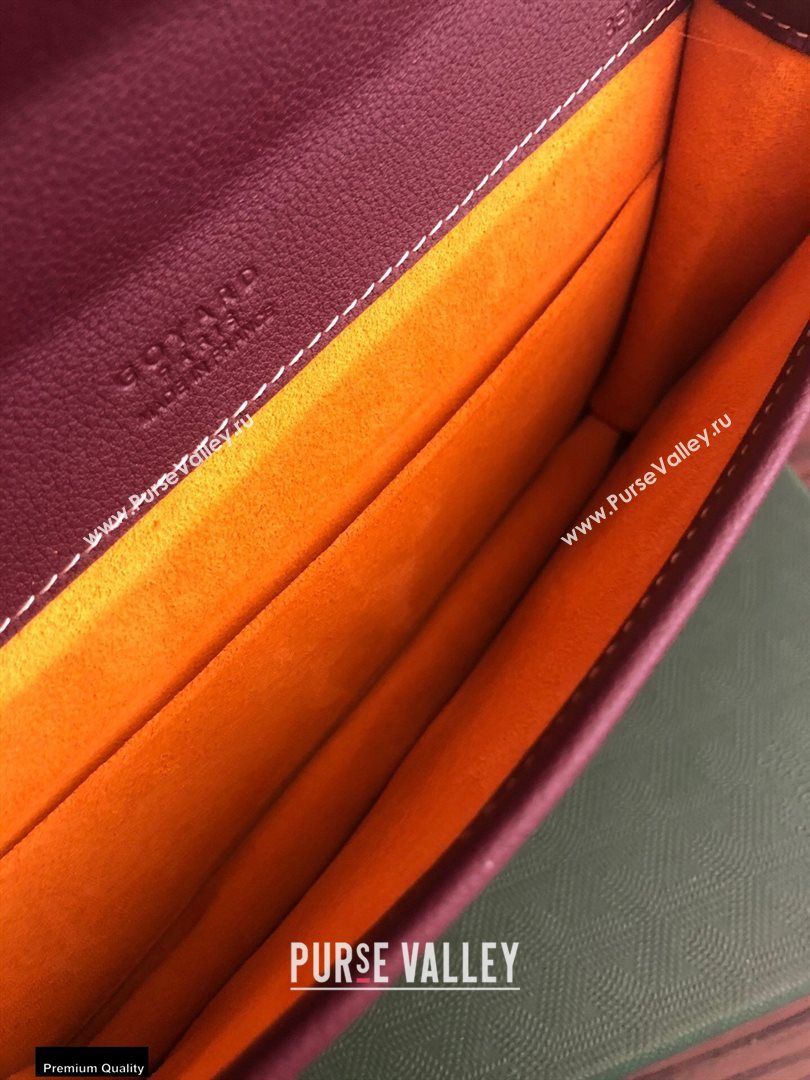 Goyard Alexandre III Bag Burgundy (laimeng-20120405)