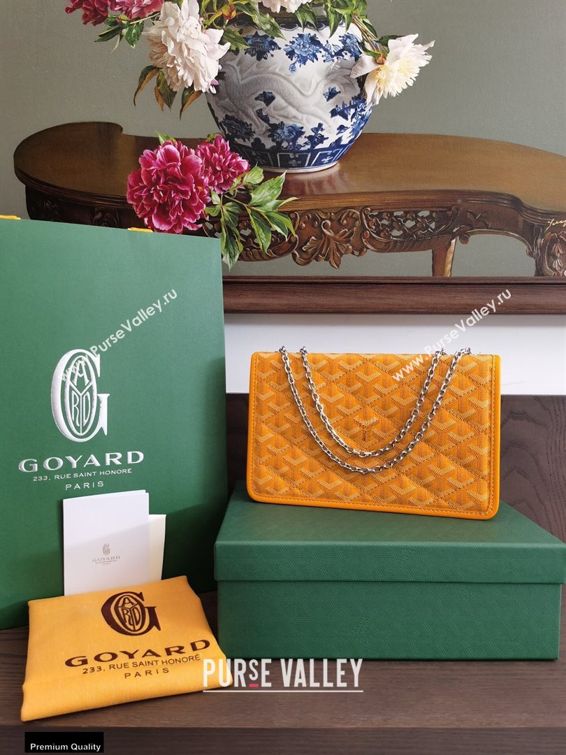 Goyard Alexandre III Bag Yellow (laimeng-20120410)