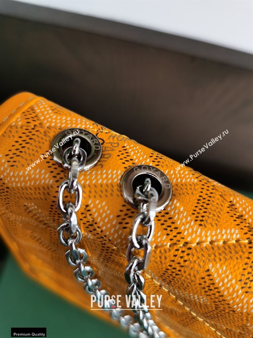 Goyard Alexandre III Bag Yellow (laimeng-20120410)