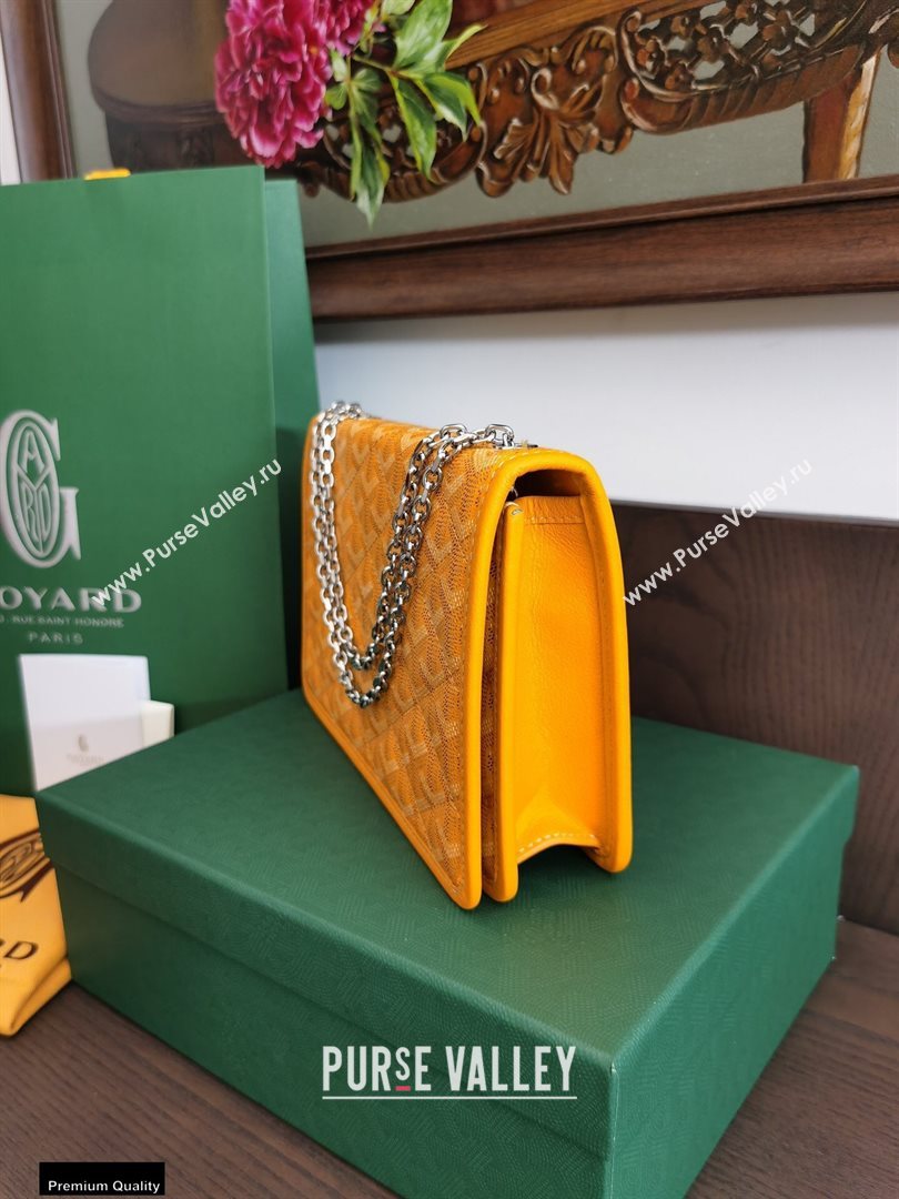 Goyard Alexandre III Bag Yellow (laimeng-20120410)
