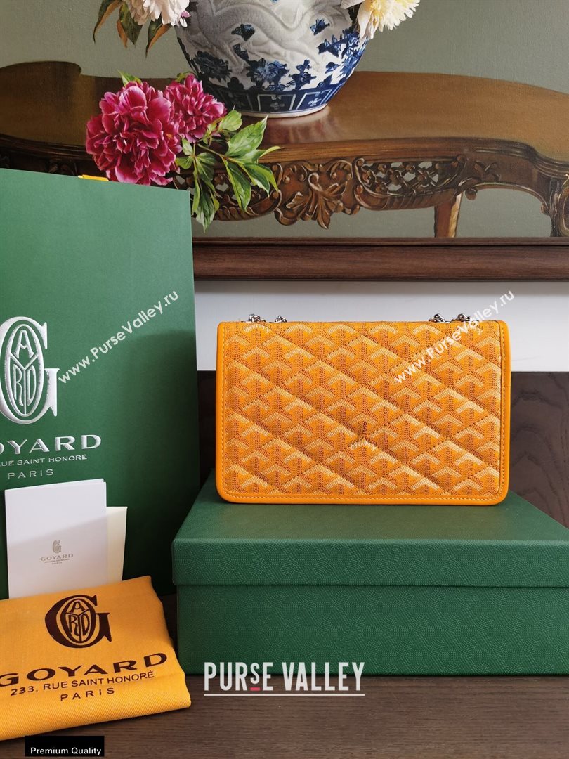 Goyard Alexandre III Bag Yellow (laimeng-20120410)