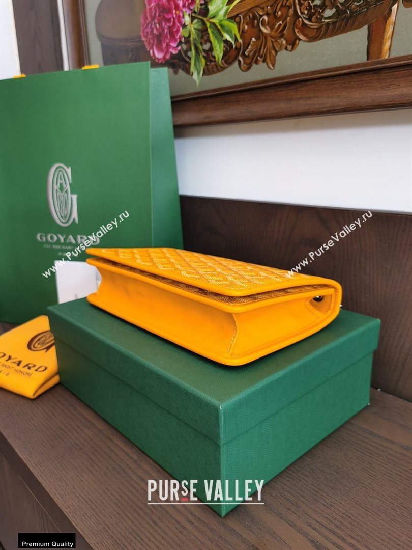 Goyard Alexandre III Bag Yellow (laimeng-20120410)