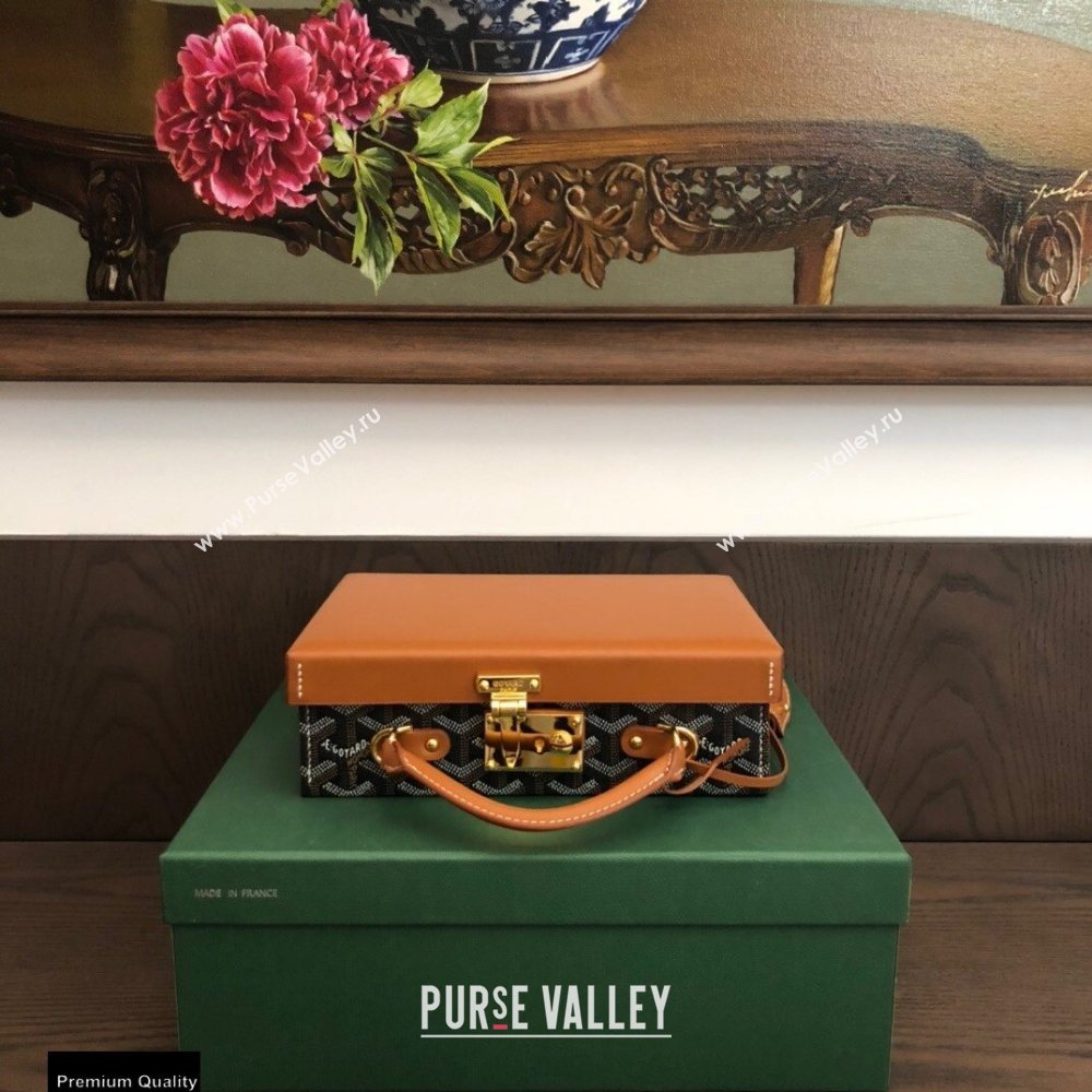 Goyard Regina Trunk Bag Brown (laimeng-20120413)