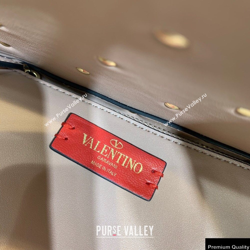 Valentino Beehive Rhombus Quilted Calfskin Chain Bag White 2020 (xinyidai-20120713)