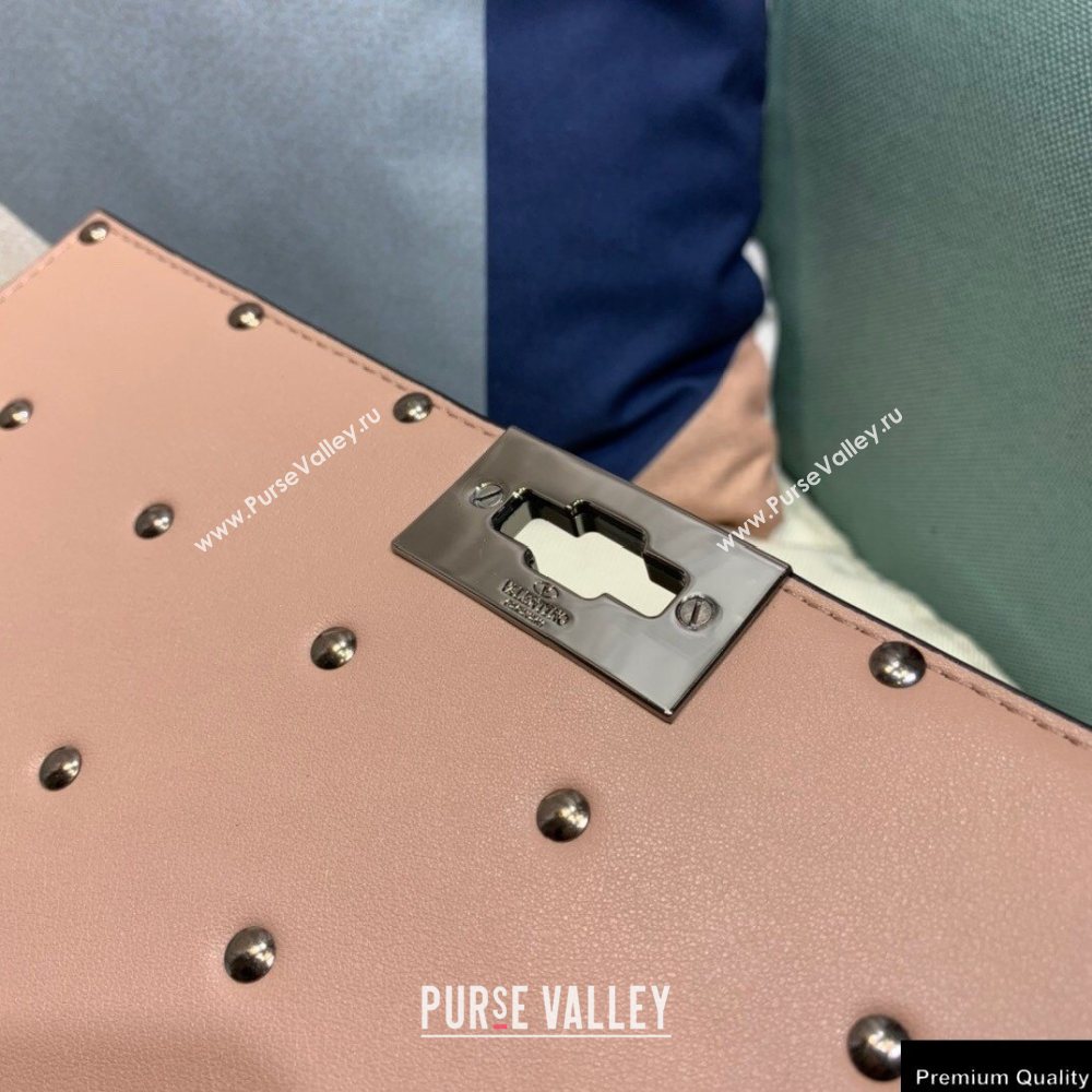 Valentino Beehive Rhombus Quilted Calfskin Chain Bag So Black 2020 (xinyidai-20120711)