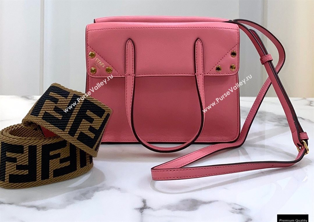 Fendi Flip Small Tote Bag Pink (chaoliu-20120816)