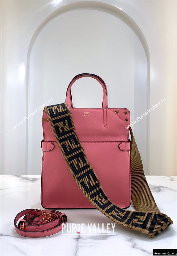 Fendi Flip Small Tote Bag Pink (chaoliu-20120816)