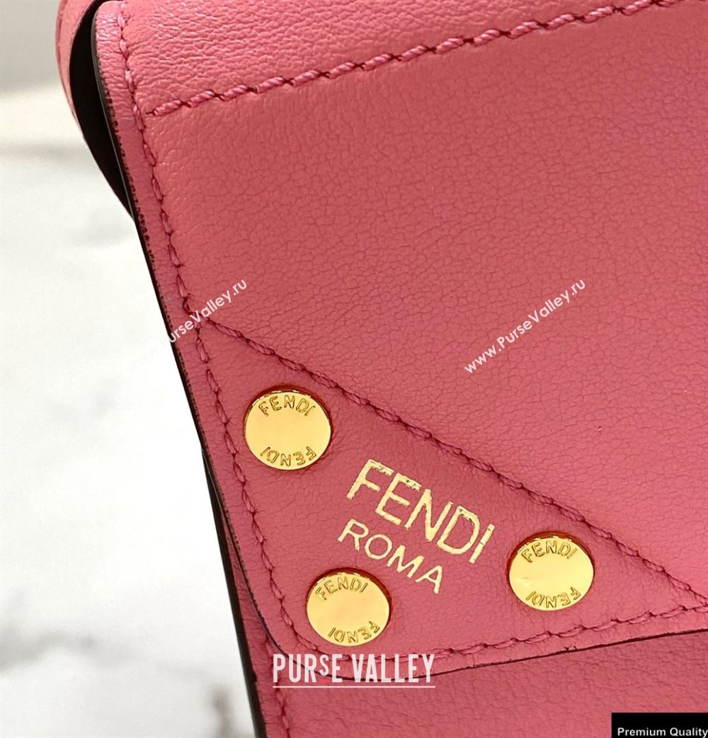 Fendi Flip Small Tote Bag Pink (chaoliu-20120816)