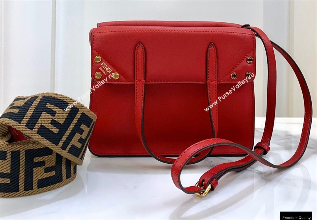 Fendi Flip Small Tote Bag Red (chaoliu-20120815)