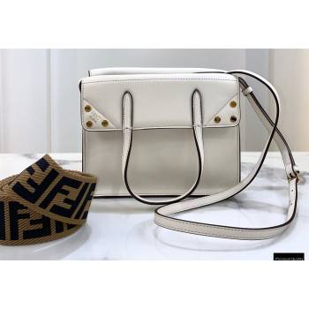 Fendi Flip Small Tote Bag White (chaoliu-20120819)