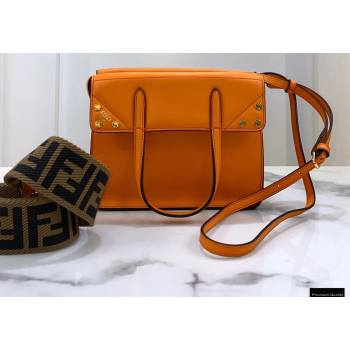 Fendi Flip Small Tote Bag Orange (chaoliu-20120818)