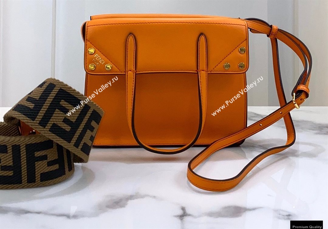 Fendi Flip Small Tote Bag Orange (chaoliu-20120818)