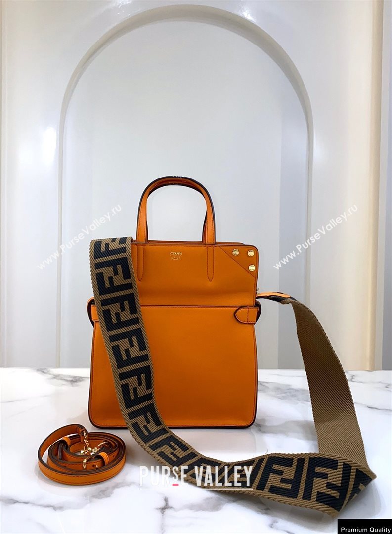 Fendi Flip Small Tote Bag Orange (chaoliu-20120818)