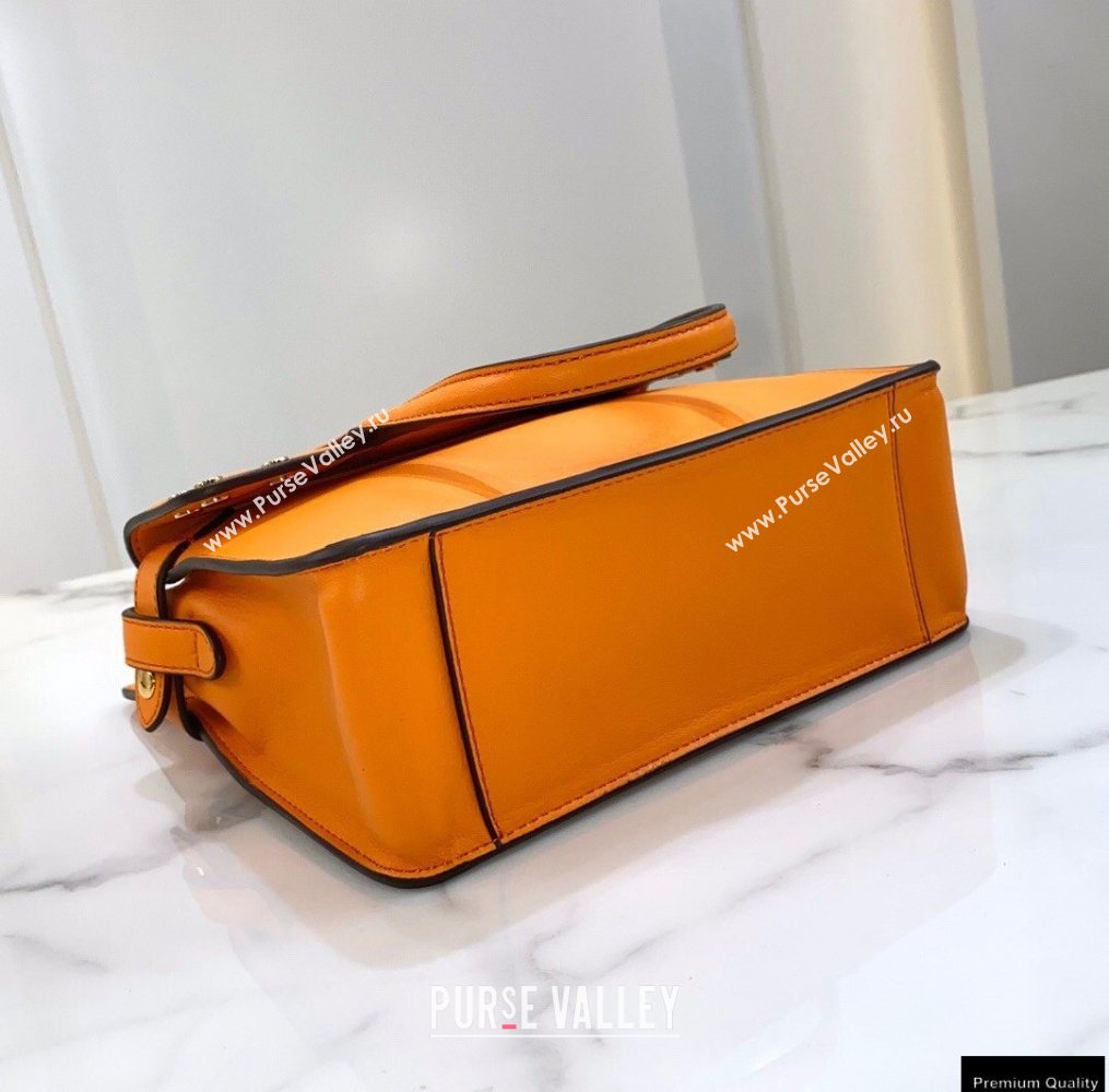 Fendi Flip Small Tote Bag Orange (chaoliu-20120818)