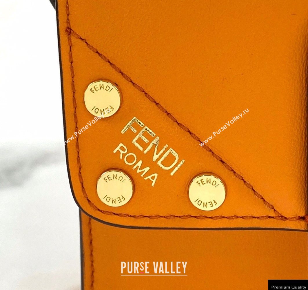 Fendi Flip Small Tote Bag Orange (chaoliu-20120818)