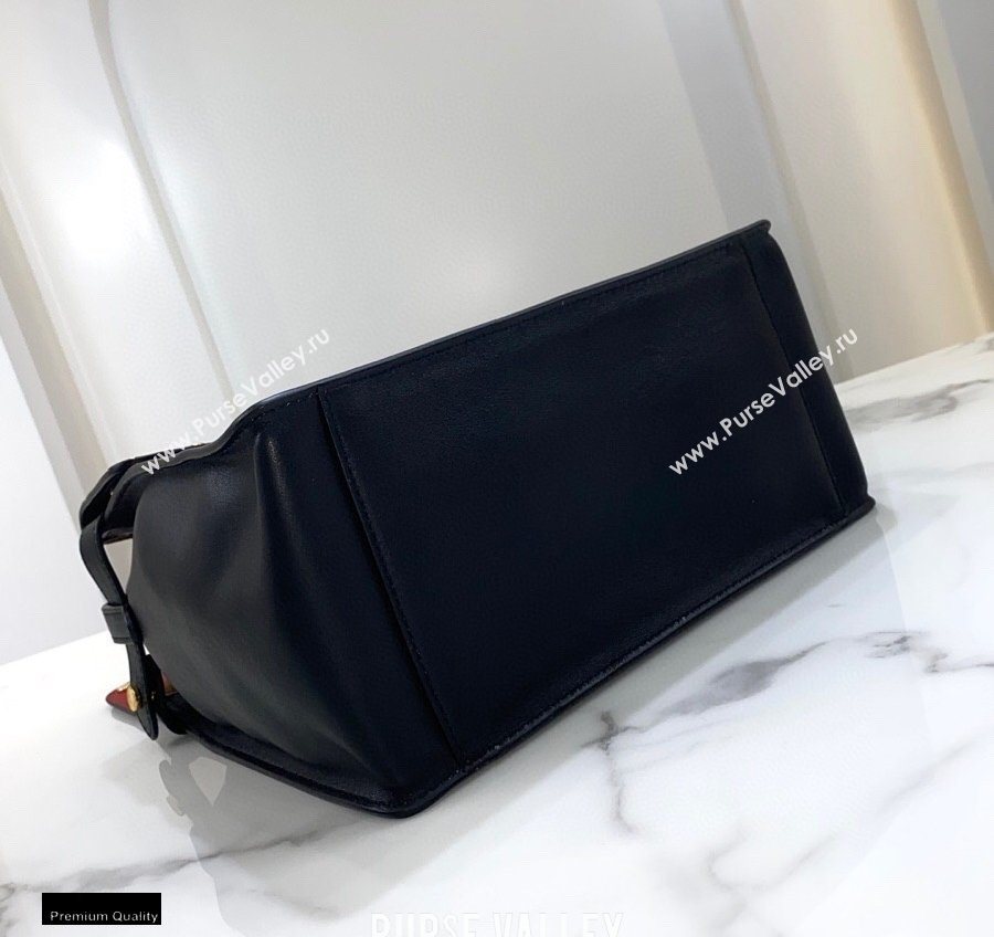 Fendi Flip Regular Medium Tote Bag Black (chaoliu-20120807)