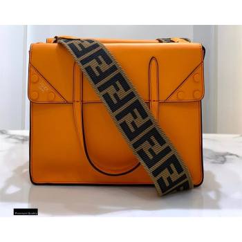 Fendi Flip Regular Medium Tote Bag Orange (chaoliu-20120813)