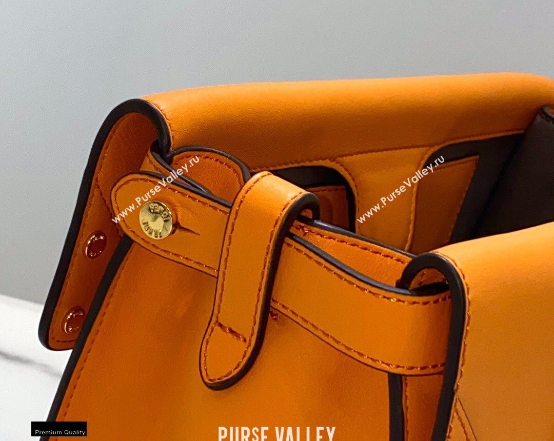 Fendi Flip Regular Medium Tote Bag Orange (chaoliu-20120813)