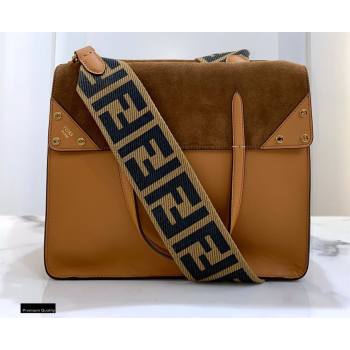 Fendi Flip Large Tote Bag Brown (chaoliu-20120802)