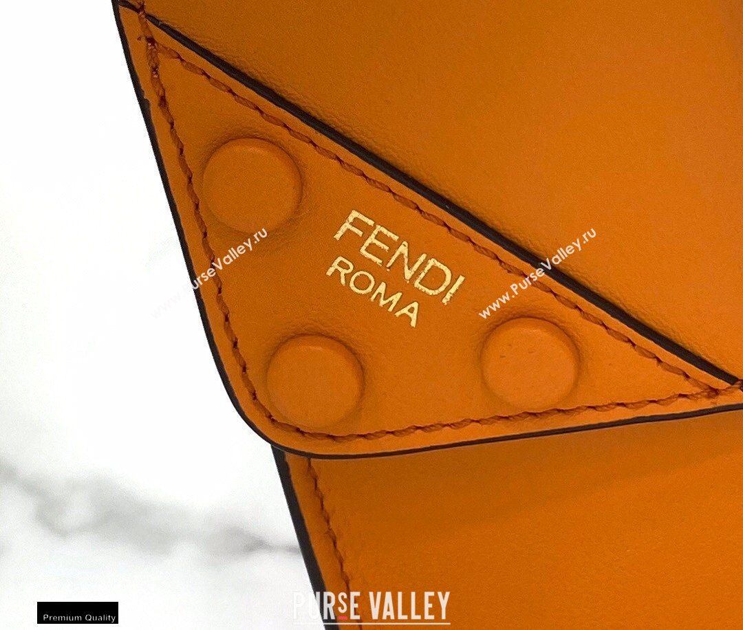 Fendi Flip Regular Medium Tote Bag Orange (chaoliu-20120813)