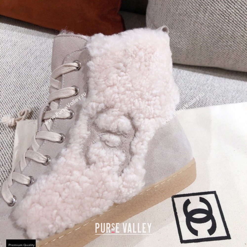 Chanel Shearling CC Logo High-top Sneakers 02 2020 (kaola-20121202)