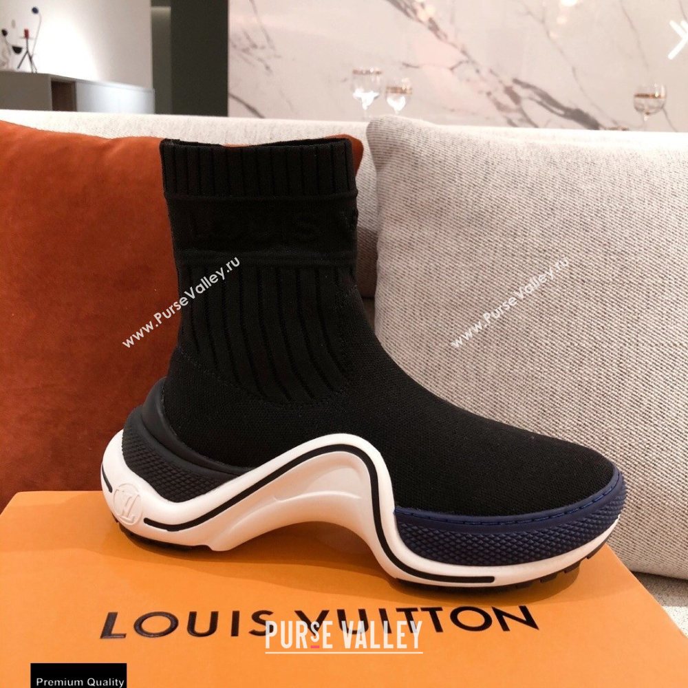 Louis Vuitton Stretch Textile LV Archlight Sneakers Boots 02 2020 (kaola-20121226)