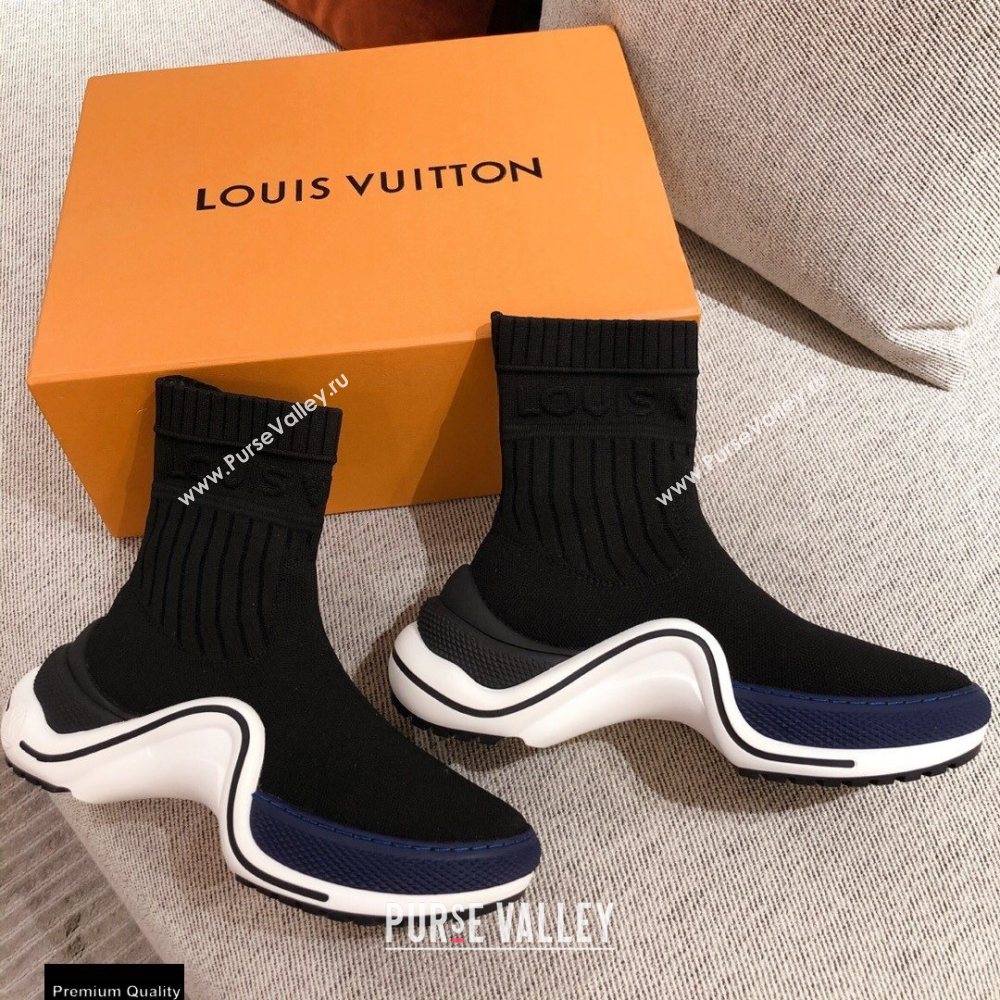 Louis Vuitton Stretch Textile LV Archlight Sneakers Boots 02 2020 (kaola-20121226)