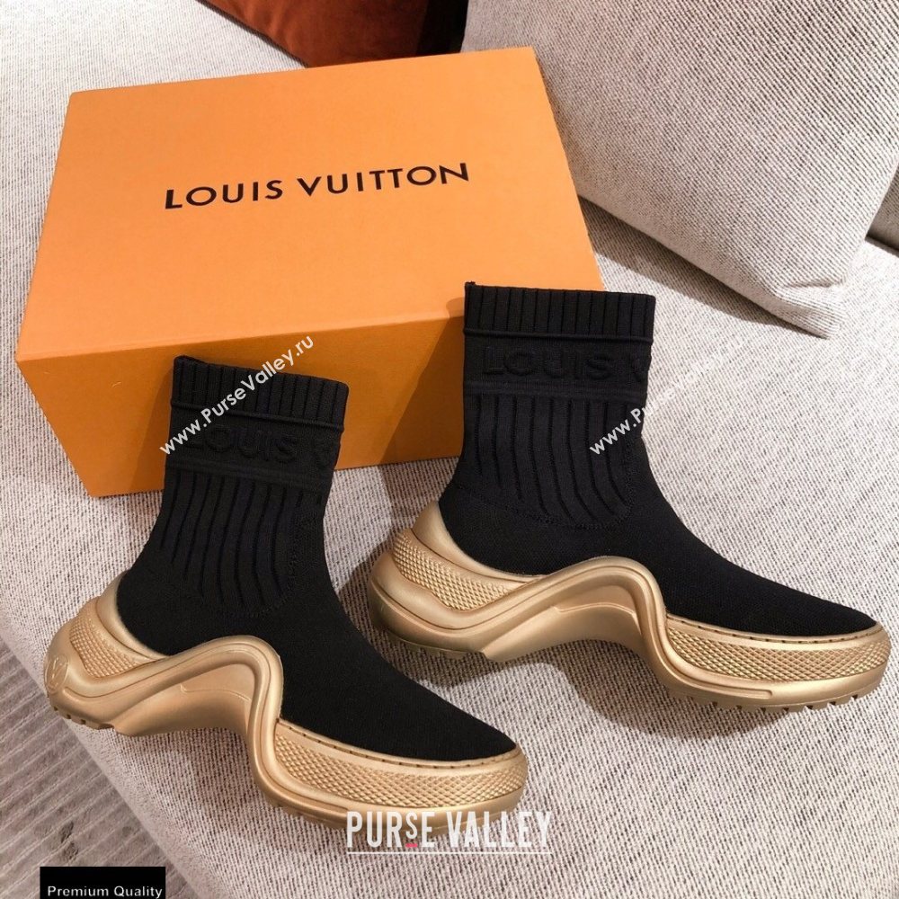 Louis Vuitton Stretch Textile LV Archlight Sneakers Boots 05 2020 (kaola-20121229)