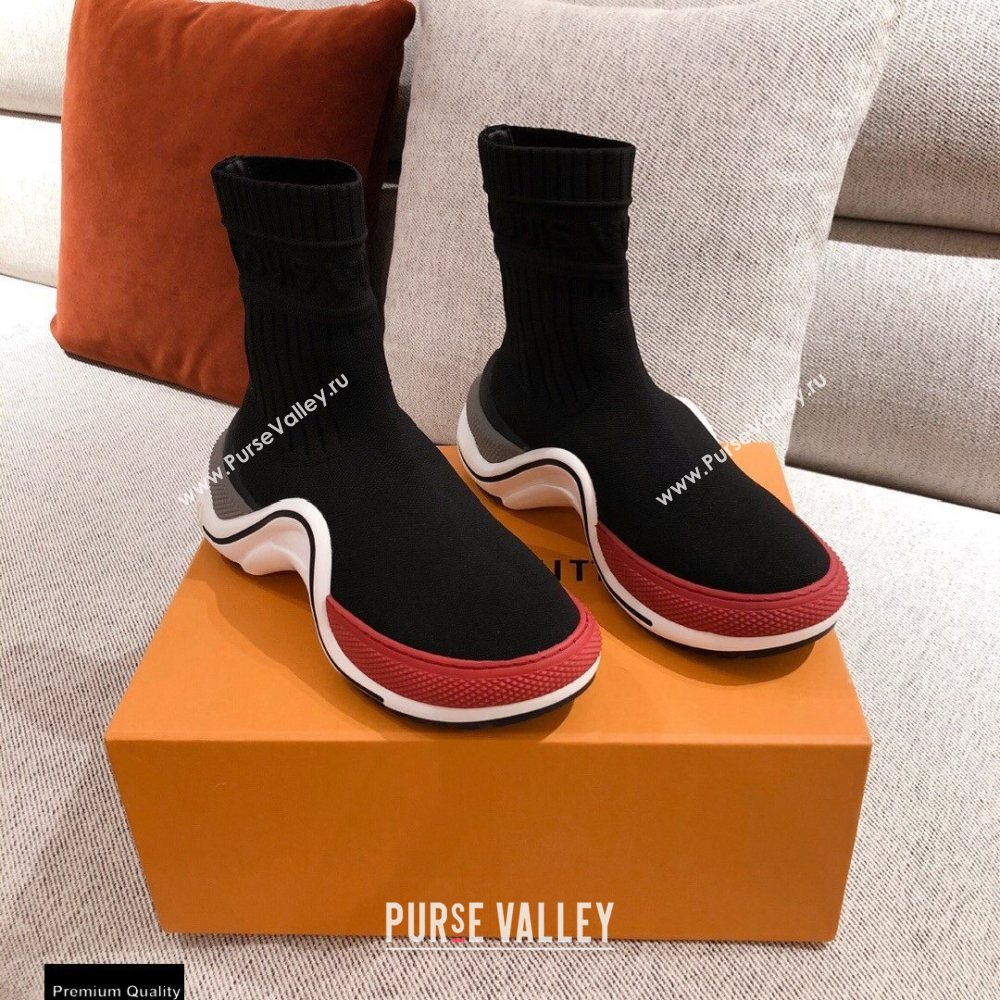 Louis Vuitton Stretch Textile LV Archlight Sneakers Boots 04 2020 (kaola-20121228)