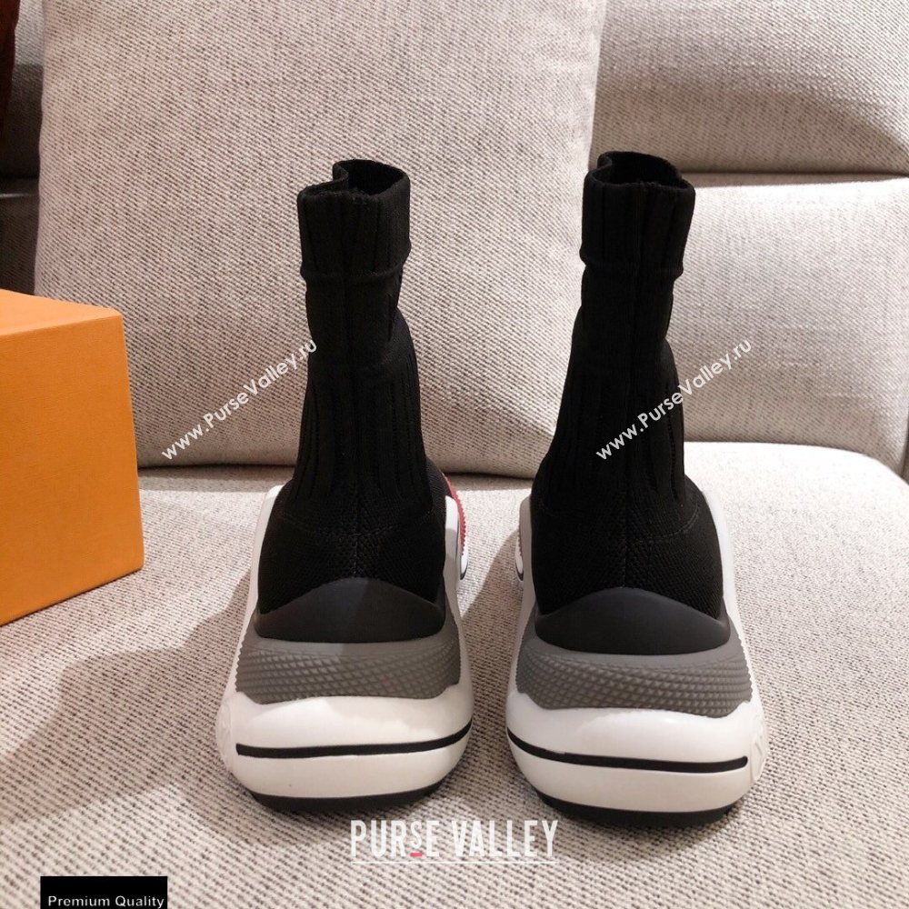 Louis Vuitton Stretch Textile LV Archlight Sneakers Boots 04 2020 (kaola-20121228)
