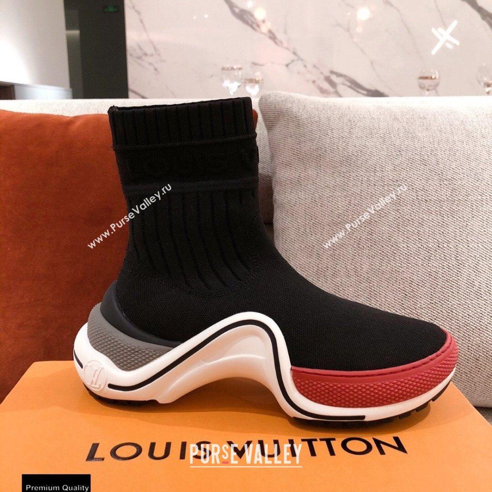 Louis Vuitton Stretch Textile LV Archlight Sneakers Boots 04 2020 (kaola-20121228)